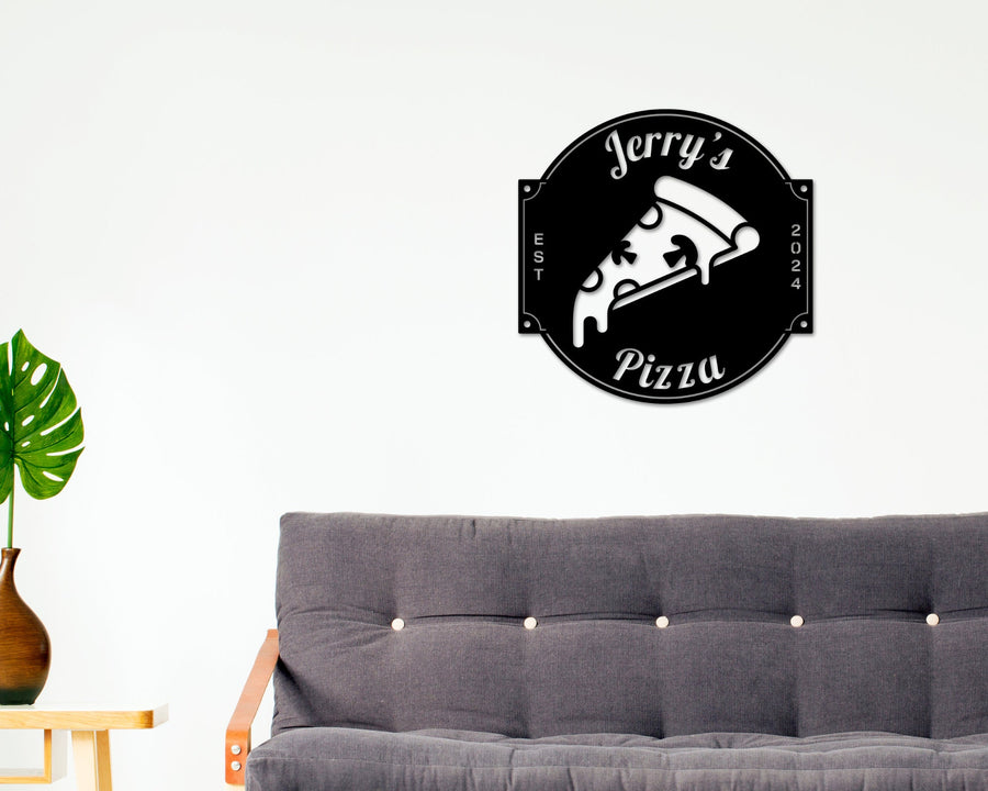 Personalized Pizza Sign, Pizza Shop Sign, Pizza Shop Decor, Custom Pizza Shop Sign, Pizza Stand Open Sign, Business Pizza Sign