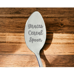 Custom Spoon, Personalized Tea Spoon, Table Spoon, Custom Name Spoon, Engraved Coffee Spoon, Gift for Grandparents, Coffee Tea Spoon, Funny