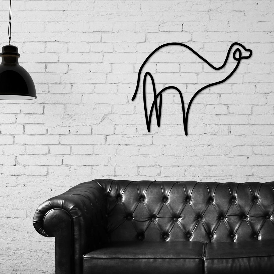 Camel Metal Wall Art, Camel Line Art, Camel Line Metal Art, Modern Metal Art, Metal Wall Art, Farmhouse Decor, One Line Art