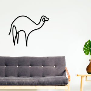 Camel Metal Wall Art, Camel Line Art, Camel Line Metal Art, Modern Metal Art, Metal Wall Art, Farmhouse Decor, One Line Art