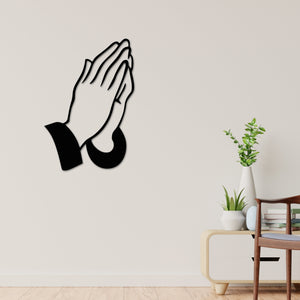 Praying Hands Wall Decor, Jesus Hands Decor, Metal Praying Hands, Metal wall art, Religious Decor, Religion Gift,  Christian Art