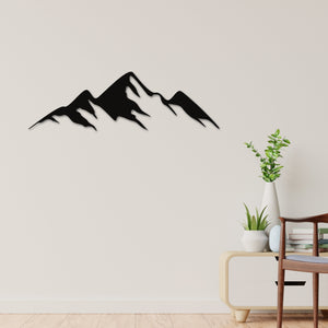 Mountain Wall Art Metal, Mountains Wall Decor, Mountain Range, Forest Wall Art, Hill Wall Art, Living Room Wall art, Modern Art, Simple