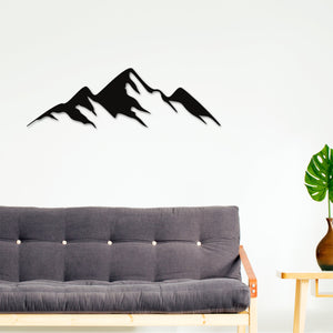 Mountain Wall Art Metal, Mountains Wall Decor, Mountain Range, Forest Wall Art, Hill Wall Art, Living Room Wall art, Modern Art, Simple