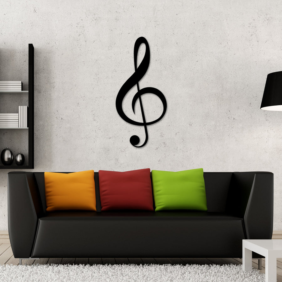 Metal Musical Note art, Music Symbol Decor, Musician Decor, Studio Wall art, Metal Wall art, Music notes Gift, Modern Wall art