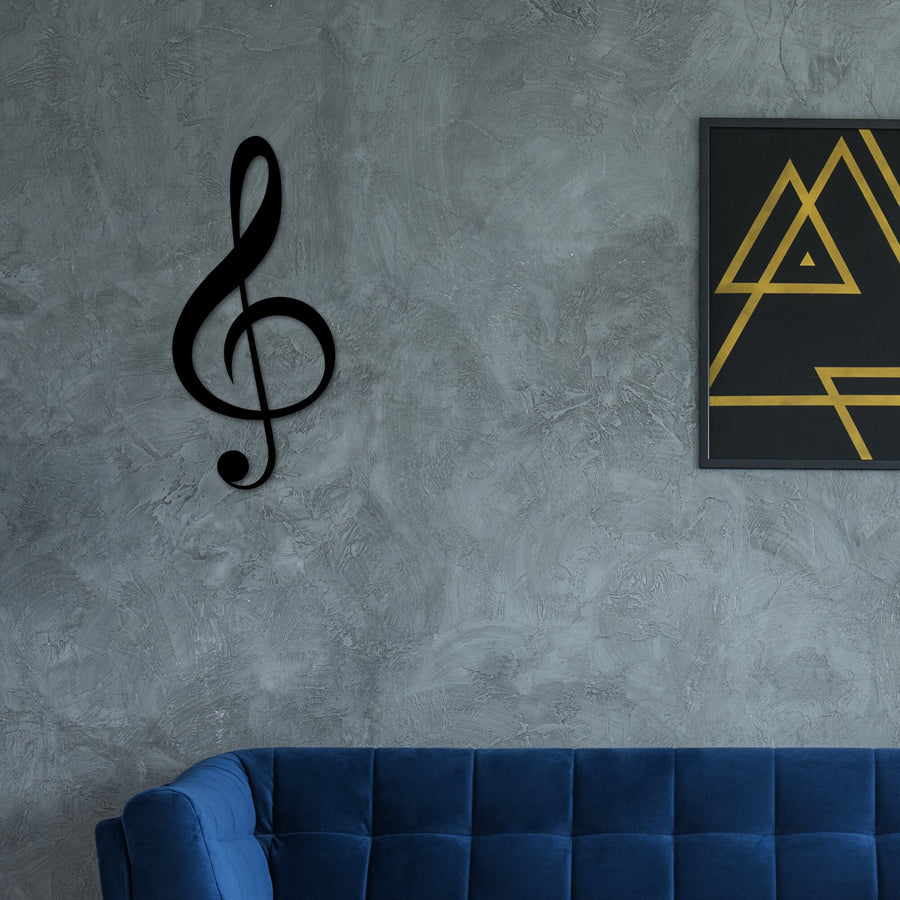 Metal Musical Note art, Music Symbol Decor, Musician Decor, Studio Wall art, Metal Wall art, Music notes Gift, Modern Wall art