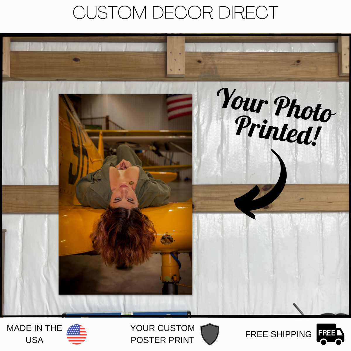 Custom Wall poster for Garage – Custom Decor Direct