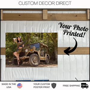 Custom Wall poster for Garage