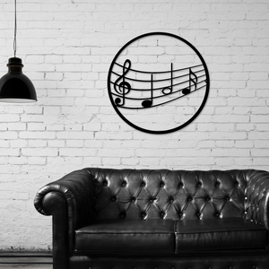 Circle Musical Instrument Décor