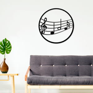 Circle Musical Instrument Décor