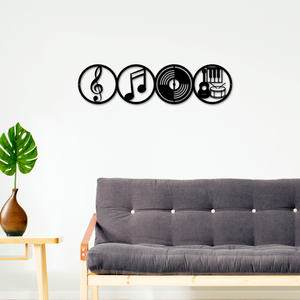 Musical Instrument Wall Art