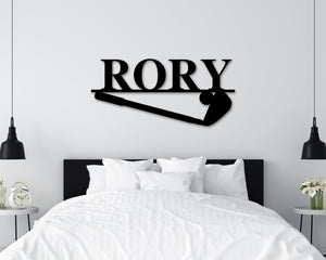 Personalized Golf Sign, Metal Golf Wall Art, Golf Sign, Golf Metal Sign, Golf , Metal wall art, Sport Sign, Golf Wall Art, Golf Monogram