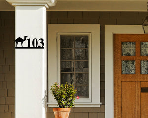 Camel Sign, Camel Address Sign, Farm Animal Numbers, Farm Address Sign, Barn Sign, Metal Address Sign, Farm Animal Address number, Farm Sign