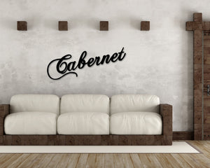 Cabernet Wine Sign, Wine Decor, Wine Glass Sign, Mother's Day Gift, Wine Gifts, Wine Sign, Wine Bar Metal, Wine Cabernet Sauvigon Home Decor
