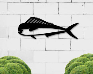 Mahi Metal Art, Mahi-Mahi Fish Sign, Metal Mahi Decor, Fish Decor, Fishing Sign, Sea Life, Beach house Decor, Deep Sea Fish, Metal Fish Art