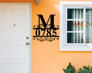 Modern House numbers, Modern Address Numbers, Metal Address numbers, Custom Address Sign, Modern Address Sign, House Numbers, Address Sign