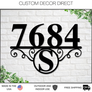 Mothers day gift, Personalized Mothers day Gift, Gift for Mom, Address Sign, Metal Address Plaque, Metal house numbers, Custom, Bestseller