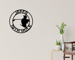 Golf Sign, Golf Gift for Boys, Personalized Golf Sign for Boys room, Metal Golf Sign, Coach Sign, Sports Decor, Golf Coach Sign, Guy Golf