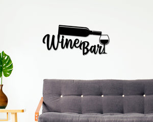 Personalized Bar Metal Sign, Pub Bar Decor, Rustic Home Decor, Basement Bar, Wine
