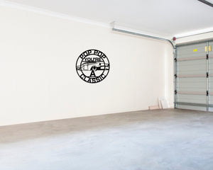 Pop Pop Sign, Pop Pop You're A Classic, Gift for Pop Pop, Metal sign, Gift for Dad, Classic