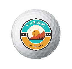 logo golf ball